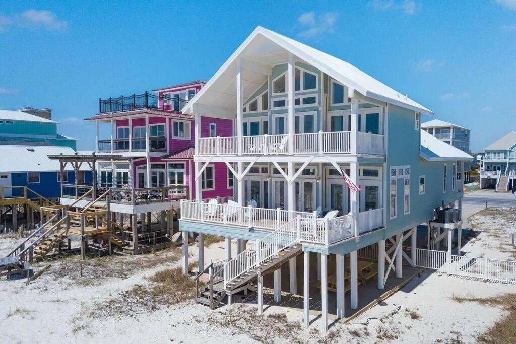 Oceanfront/Zero Steps To Beach/Views/4Br ガルフ・ショアーズ エクステリア 写真