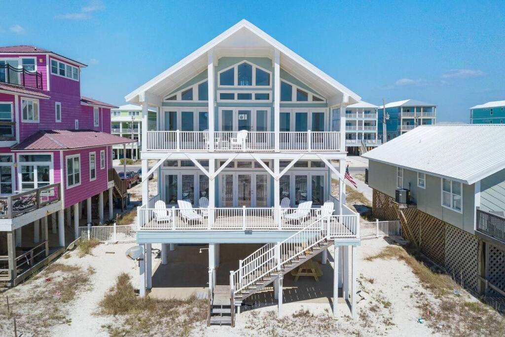 Oceanfront/Zero Steps To Beach/Views/4Br ガルフ・ショアーズ エクステリア 写真
