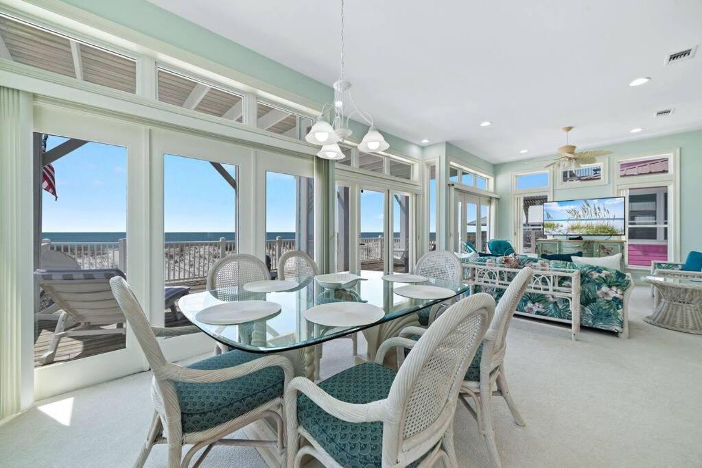Oceanfront/Zero Steps To Beach/Views/4Br ガルフ・ショアーズ エクステリア 写真