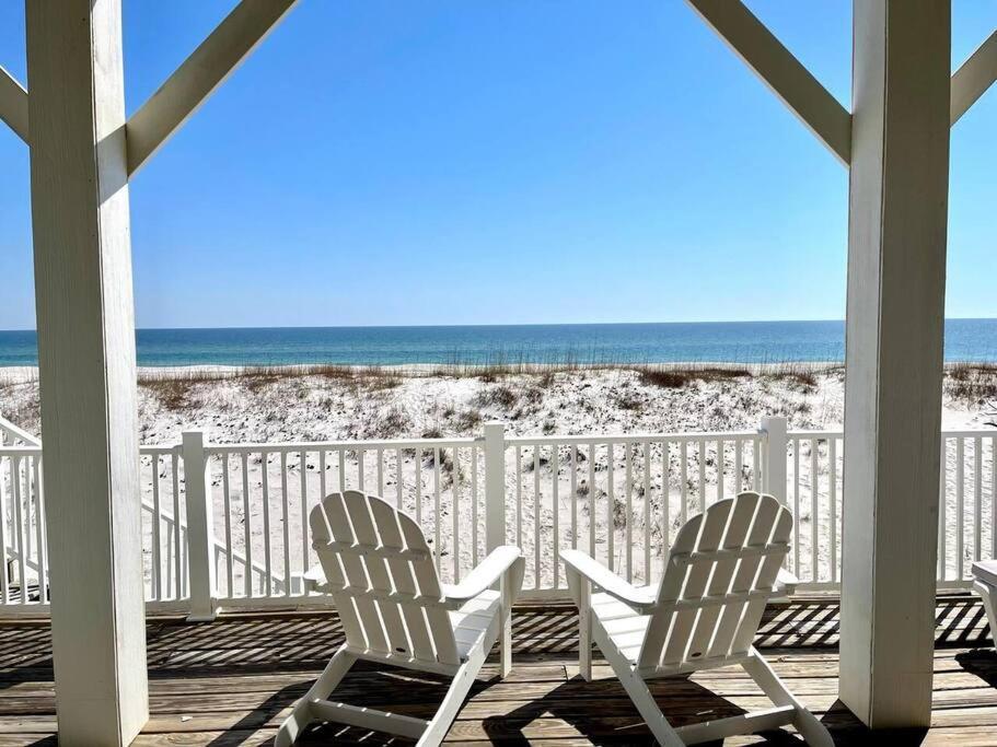 Oceanfront/Zero Steps To Beach/Views/4Br ガルフ・ショアーズ エクステリア 写真